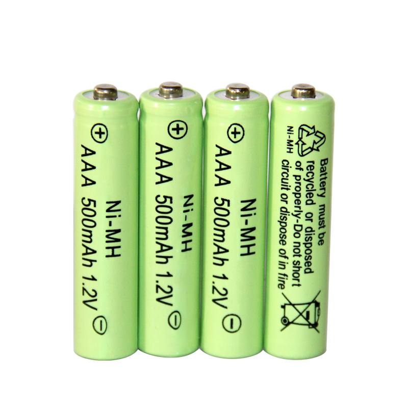 Ni-MH AAA500mAh 1.2V